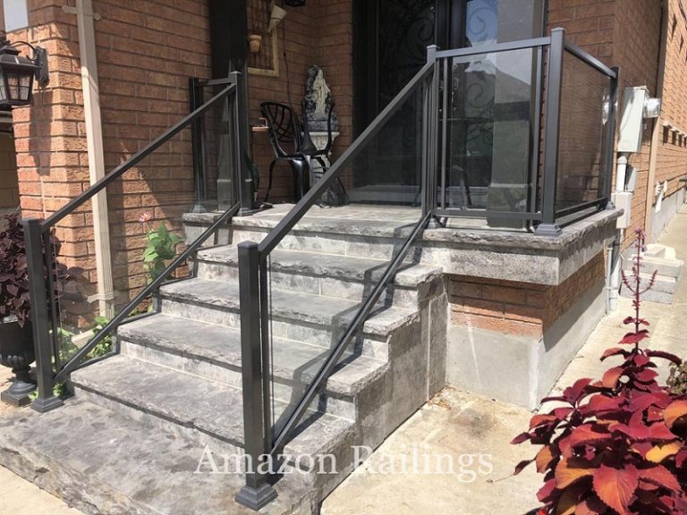 GLASS RAILINGS IN TORONTO Amazon Railings 768x576