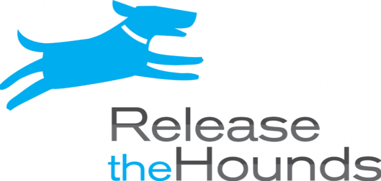 Release The Hounds Logo Dog Walking and Boarding in Vancouver BC Canada 768x366